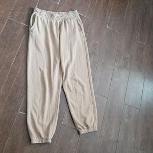 American eagle tan sweat pants